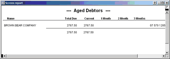 aged debtors